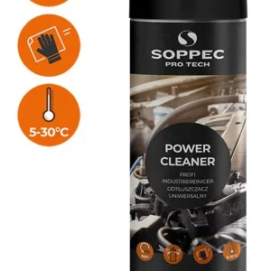 Soppec Bromsrengöring Powerclean Brake Cleaner 500ml