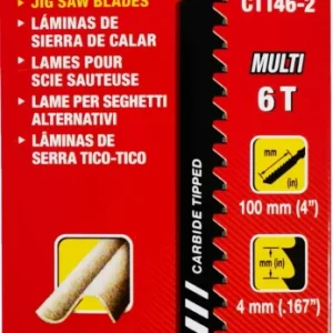 Starret Sticksågblad Karbidbelagt 2-Pack CTT46-2