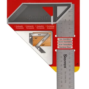 Starrett Vinkelhake 200 mm rostfri