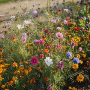 Blomsterblandning 'Mix' - 350 Ekologiska frön
