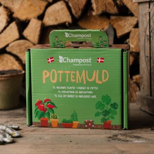 Champost krukjord i resväska, 4L