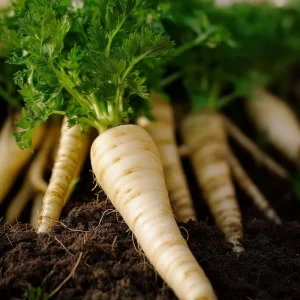 Rotpersiljafrön 'Halflange' - 200 Ekologiska frön