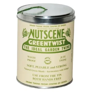 Snöre på burk, grön