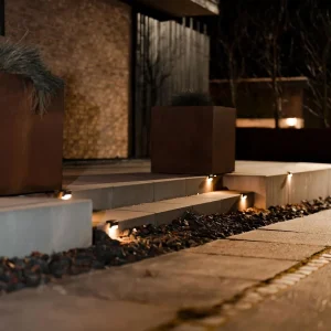 Solcellsdriven LED trappbelysning 4 pack